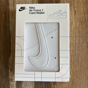 Nike Air Force 1 White Card Wallet